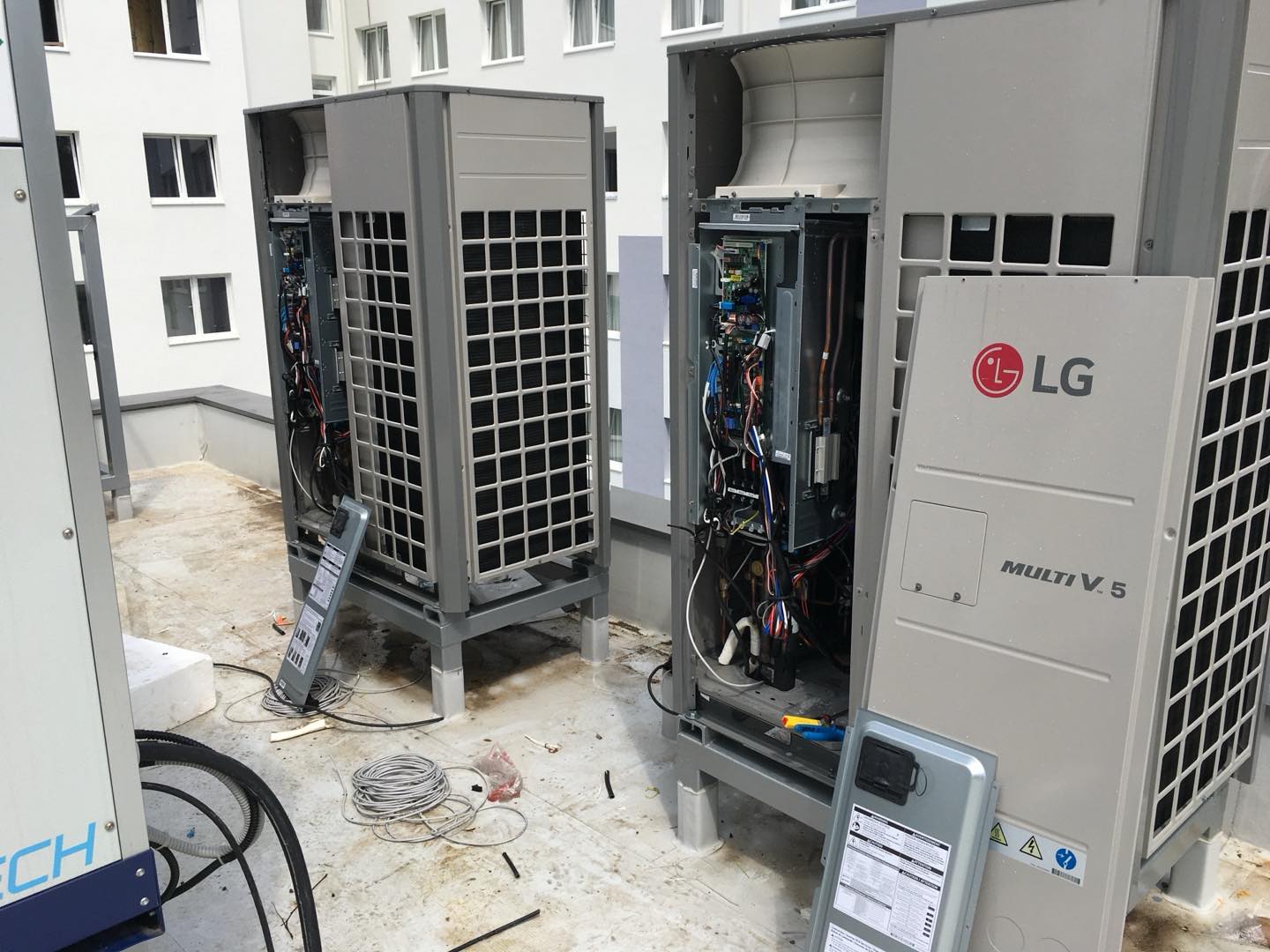 Kontrola LG Multi V VRF sistema